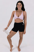 Twisted Cross-Back Bra
