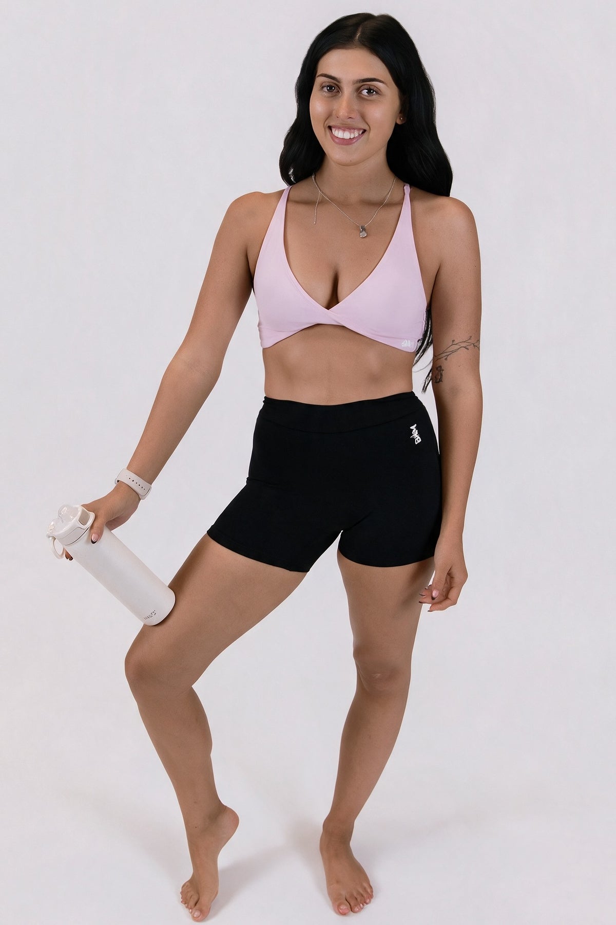 Twisted Cross-Back Bra
